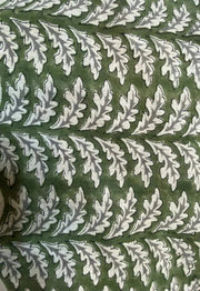 Block Print Fabric, Floral Print Linen, By the yards, Pillow Cover Fabric, For Table Cloth, Hand Woven Thick Linen Fabric For Upholstery - Rohiyaan